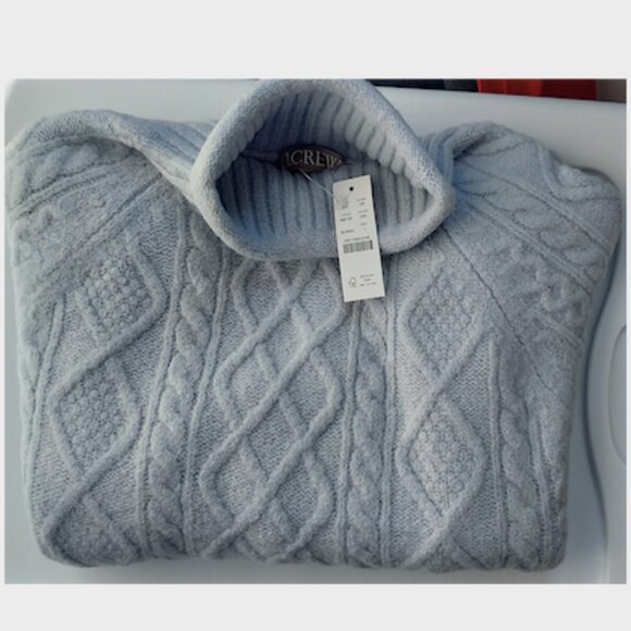 J. Crew Sweaters - J. Crew Cable-knit rollneck sweater